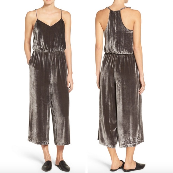 Madewell Pants - Madewell : Velvet Camisole Jumpsuit Size 8 NWT